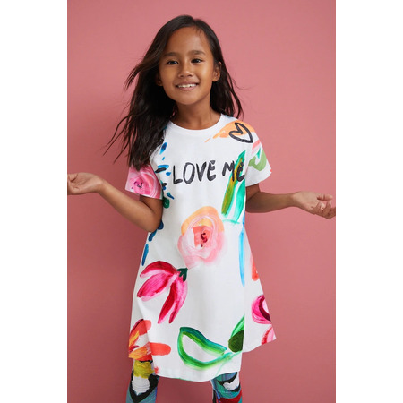 Desigual Girls "I Love Me" Dress