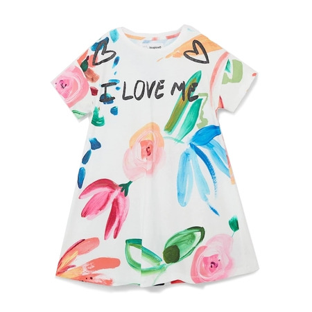 Desigual Girls "I Love Me" Dress