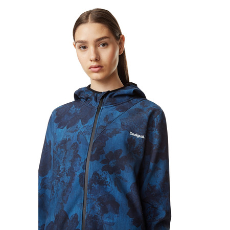 Desigual Jacket Soft Shell Dark Denim