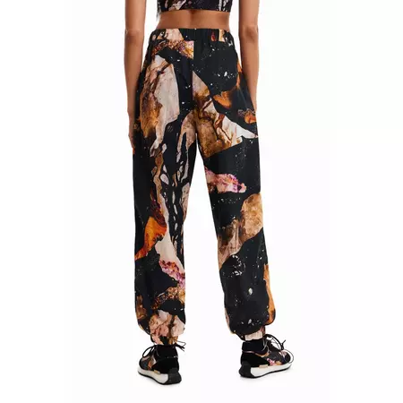 Desigual Mineral-Effect Print Joggers