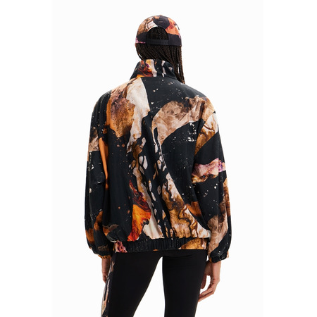 Desigual Oversized Mineral Effect Jacket