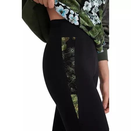 Desigual Sheer-Sided Leggings