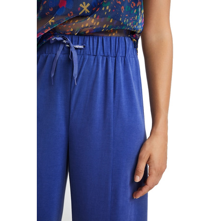 Desigual Wide-leg Cropped Trousers