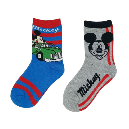 Disney Mickey Mouse Socks - 2 Pair