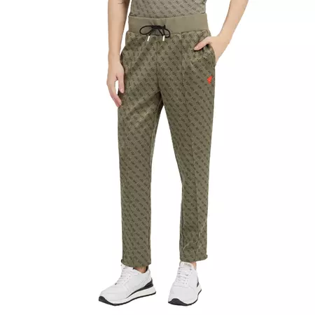 Guess Korbin All Over Logo Pant "Green"