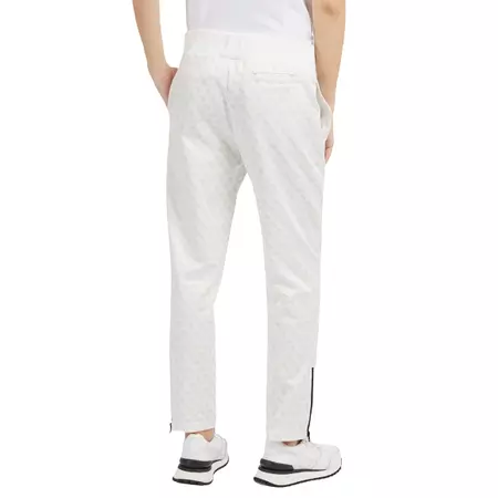 Guess Korbin All Over Logo Pant "White"