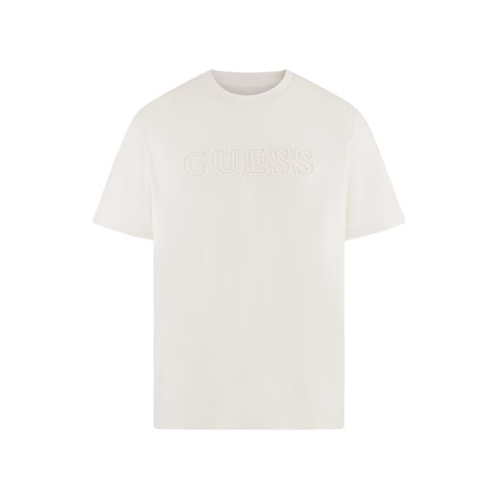 Guess SS Alphy Front logo T-shirt "Beige"