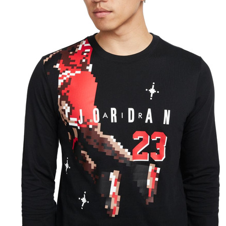 Jordan Brand Holiday Men's Long-Sleeve T-Shirt "Black"