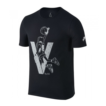 Jordan Camiseta Air Jordan 5 Toggle (010/black/white)