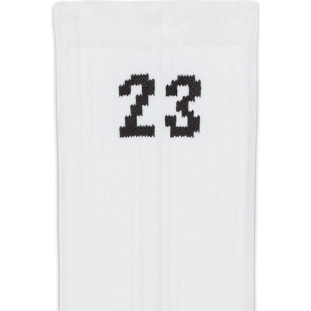 Jordan Essentials Crew Socks (3 Pairs) "White"