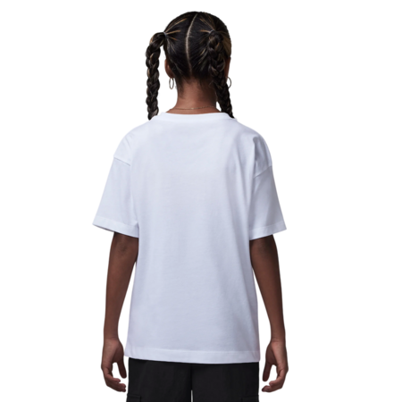 Jordan Girls JDB Flight Time Warp T-Shirt "White"