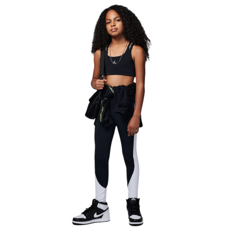 Jordan Girls JDG Sport Dri-Fit Legging "Black-White"