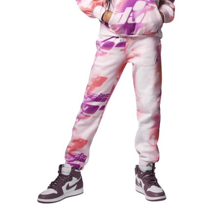 Jordan Girls Triple Team Printed Pants "Arctic Pink"