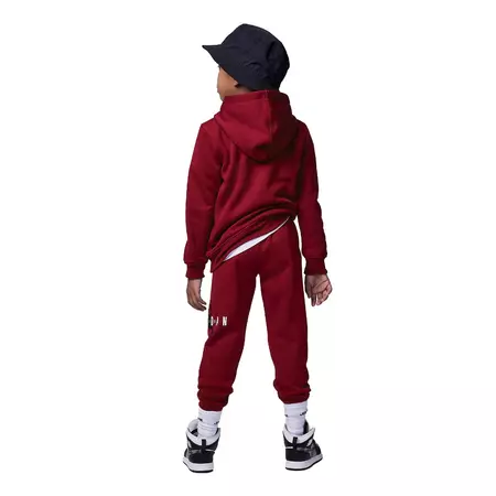 Jordan Infants Jumpman Sustainable Pullover Hood and Joggers Set "Gym Red"