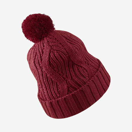 Jordan Jumpman Cable Beanie Pompon (687/rojo)