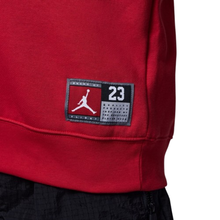 Jordan Kids HBR Logo 23 Fleece Pullover Hoodie "Gym Red"