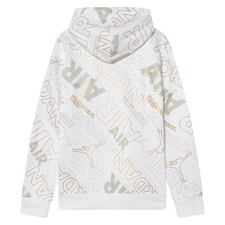 Jordan Kids Holiday Shine Air AOP Hoodie "Gold"