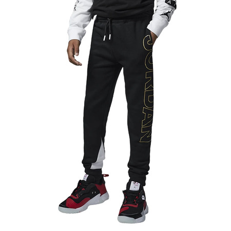 Jordan Kids Holiday Shine Fleece Pants "Black"