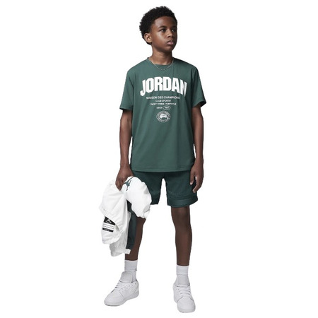 Jordan Kids JBD Des Champion DRI-FIT Tee "Oxidized Green"