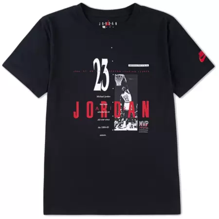 Jordan Kids JDB MJ Brand GFX SS Tee "Black"