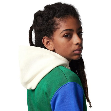 Jordan Kids JDB MJ Brooklyn French Terry Pullover "Pine Green-White-Blue"