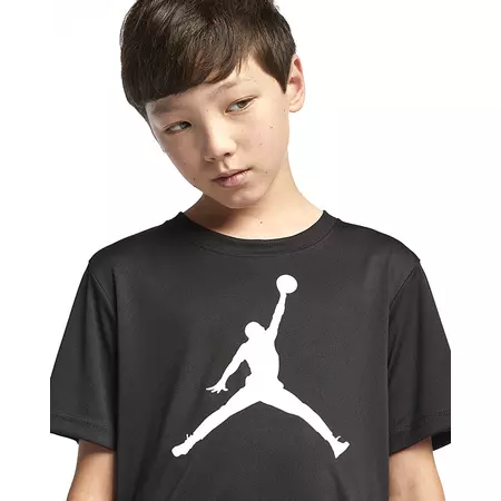 Jordan Kids Jumpman Logo Dri-FIT Tee "Black"