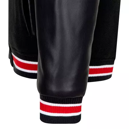 Jordan Kids Varsity Jacket "Black Red"