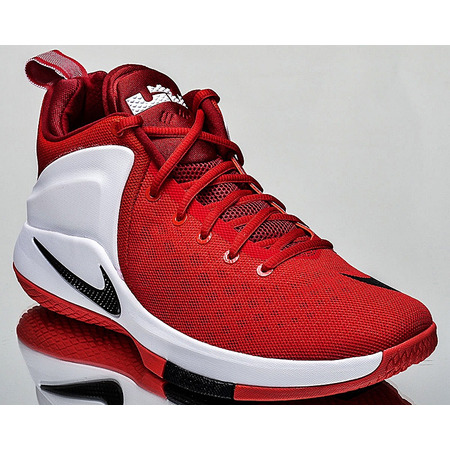 Lebron Zoom Witness "Red Beam" (600/red/white/crimson/black)