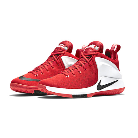 Lebron Zoom Witness "Red Beam" (600/red/white/crimson/black)