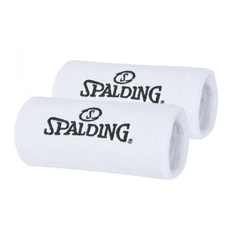 Muñequeras Spalding (Set of 2) White