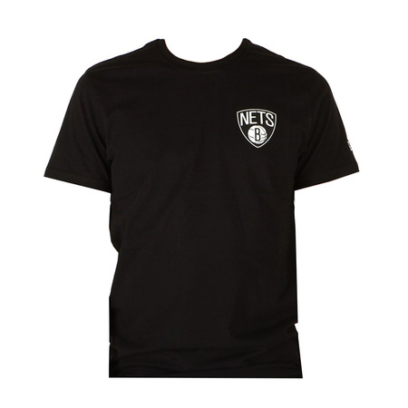 New Era Brooklyn Nets BLK Tip Off Chest N Back Tee