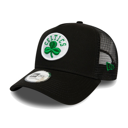 New Era NBA Boston Celtics Dark Base Team 9FORTY A-Frame Trucker Cap