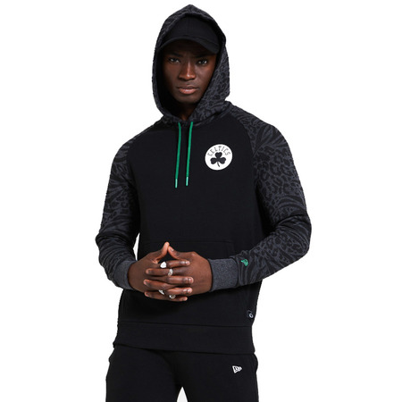 New Era NBA Boston Celtics Print Panel Hoody