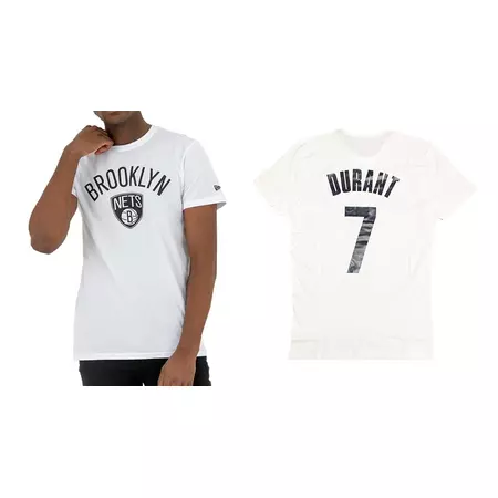 New Era NBA Brooklyn Nets Logo Tee # 7 DURANT #