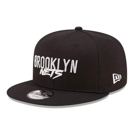 New Era NBA Brooklyn Nets Script Team 9FIFTY Snapback