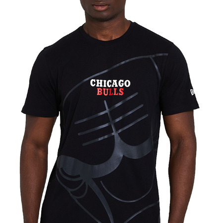 New Era NBA Chicago Bulls Big Logo T-Shirt