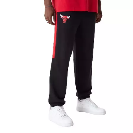 New Era NBA Chicago Bulls Colour Block Joggers