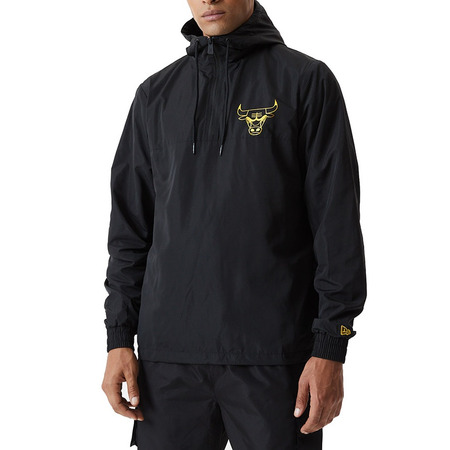 New Era NBA Chicago Bulls Metallic Windbreaker "Black-Gold"