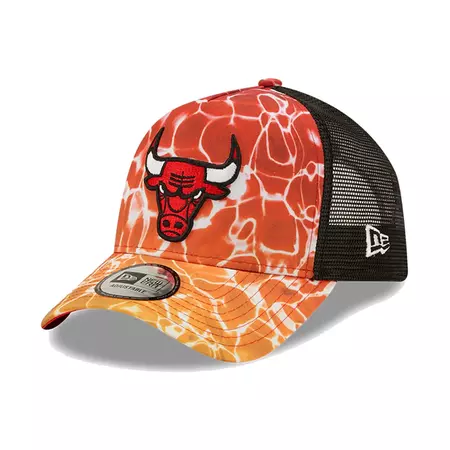 New Era NBA Chicago Bulls Summer City 9FORTY E-Frame Trucker