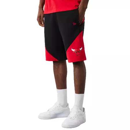 New Era NBA Chicago Bulls Team Logo Short "Black-Red"