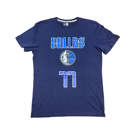 New Era NBA Dallas Mavericks Logo Tee # 77 DONCIC #