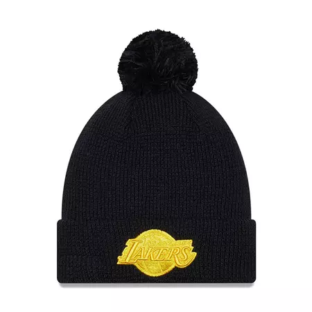 New Era NBA L.A Lakers Bobble Beanie Pompom "Navy"