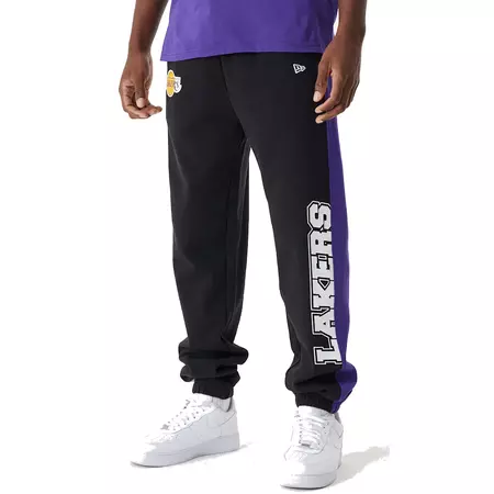 New Era NBA L.A Lakers Large Graphic Joggers "Black"