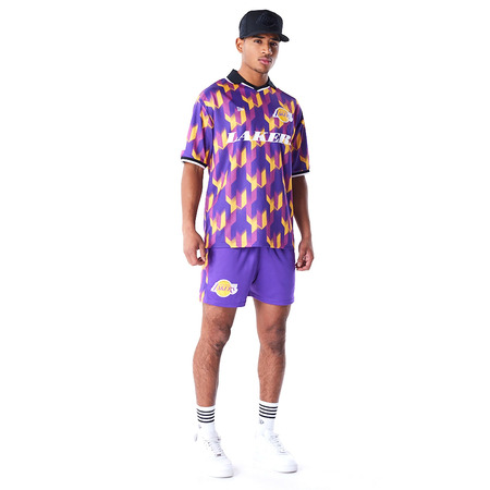 New Era NBA LA Lakers Soccer AOP Shorts