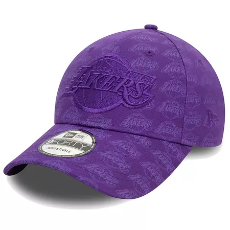 New Era NBA LA Lakers Team Monogram 9FORTY Adjustable Cap