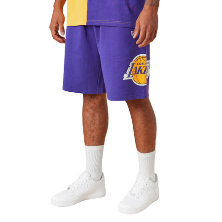 New Era NBA LA Lakers Washed Team Logo Short "Purple"