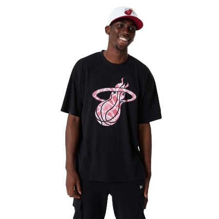 New Era NBA Miami Heat Infill Logo Oversized Tee