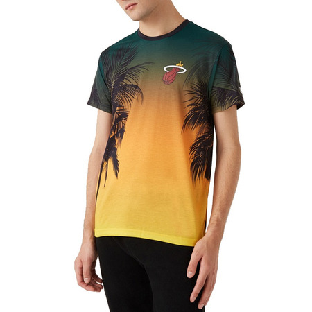 New Era NBA Miami Heat Summer City AOP T-Shirt