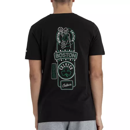 New Era NBA Neon Lights Boston Celtics Tee