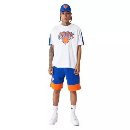 New Era NBA New York Knicks Colour Block Short